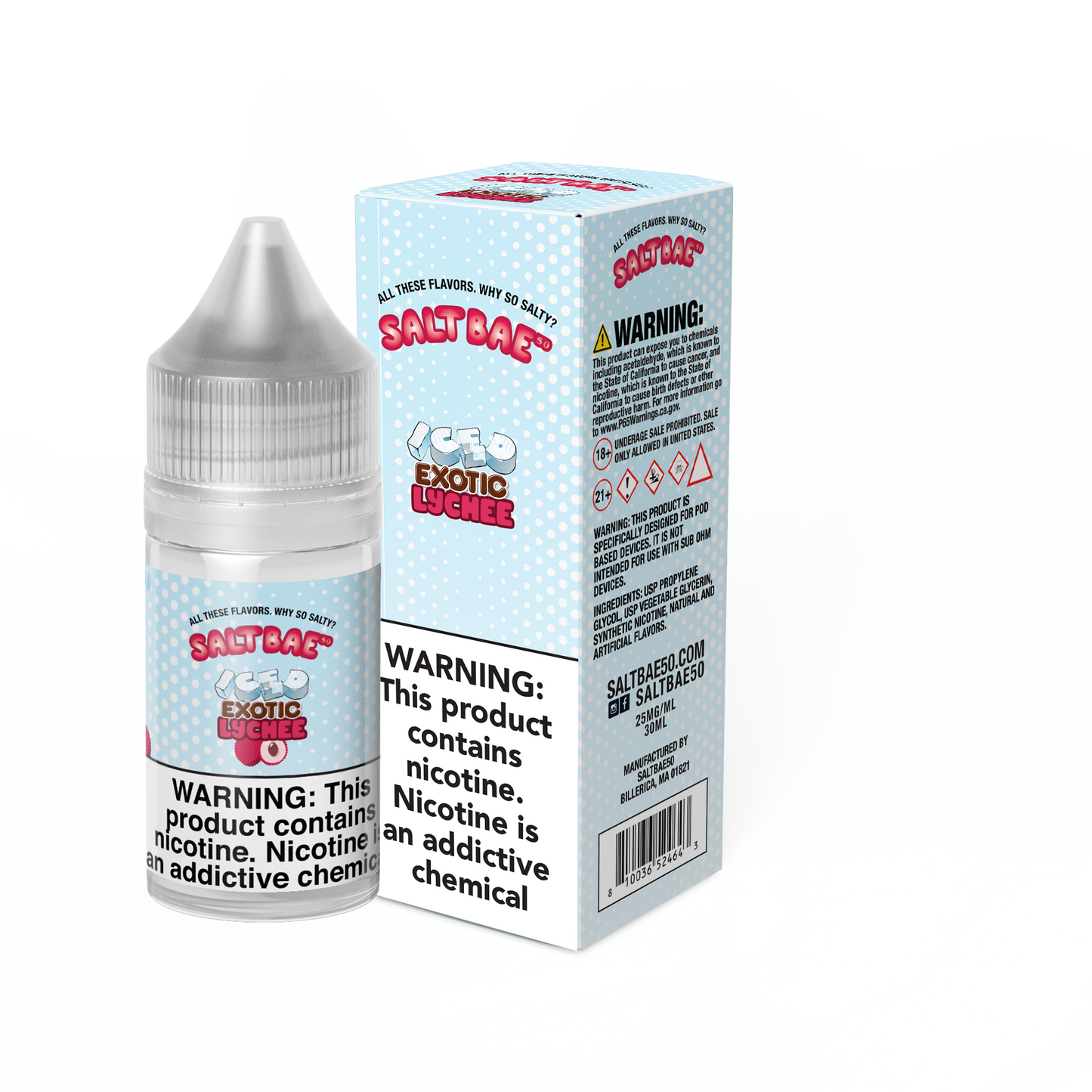 Saltbae50- Iced Exotic Lychee