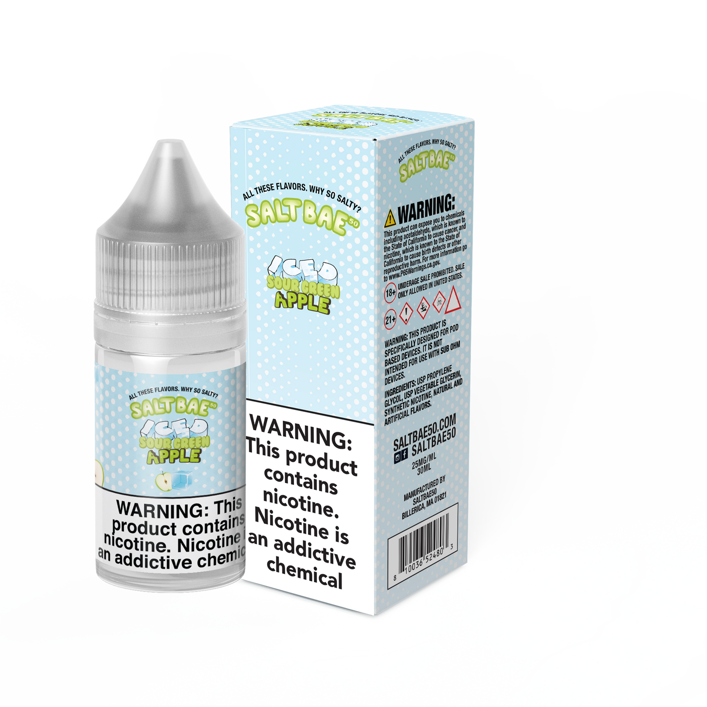 Saltbae50-Iced Sour Green Apple