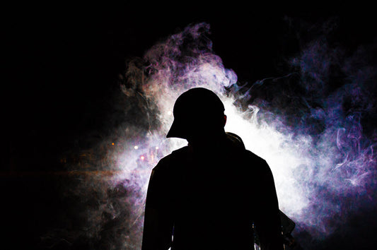 Colorful smoke silhouette. Photo by sebastiaan stam on Unsplash