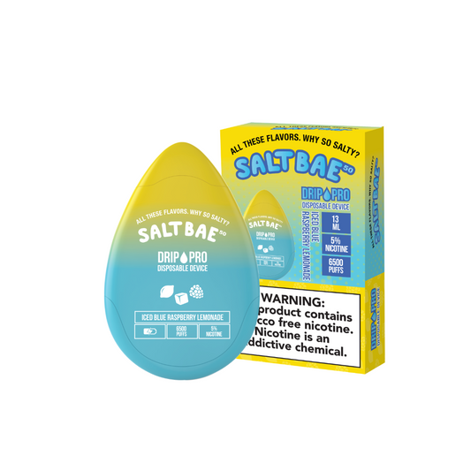 Saltbae50 Disposable- Iced Blue Raspberry Lemonade